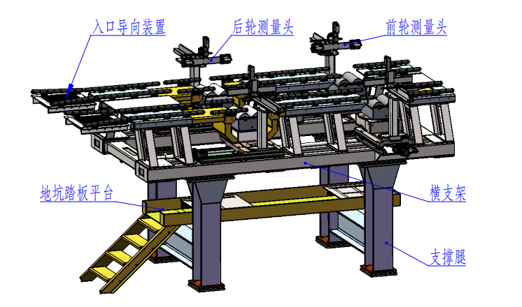 3D接触式四轮定位仪（双轴）